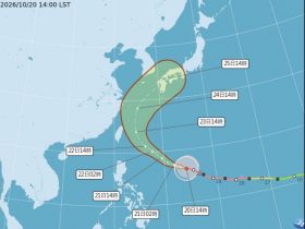 天氣／颱風薔琵10/23停班停課颱風假機率？最新路徑圖：陸警將發布！北北基暴風侵襲率破5成，10日報先看